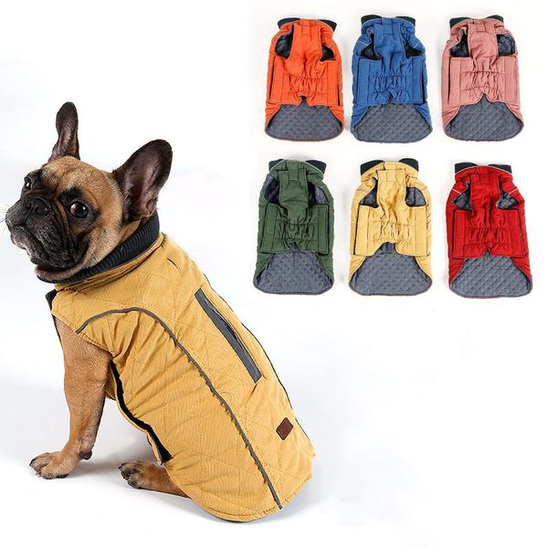 dog apparel clothes quilted coat water repellent winter pet jacket vest retro cozy warm outfit big dogs
dog apparel clothes quilted coat water repellent winter pet jacket vest retro cozy warm outfit big dogs