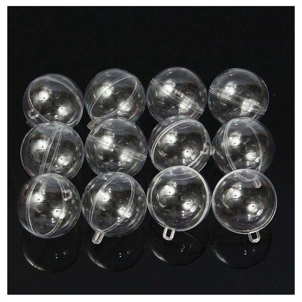 party decoration 12pcs 60mm ball christmas baubles clear fillable xmas tree ornaments
party decoration 12pcs 60mm ball christmas baubles clear fillable xmas tree ornaments