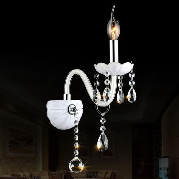wall lamp crystal lamps head bedside sconce light , fashion candle bulb 1 arm ofhead white /transparent illuminant indoor
wall lamp crystal lamps head bedside sconce light , fashion candle bulb 1 arm ofhead white /transparent illuminant indoor