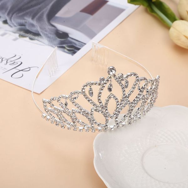 bridal headdress wedding queen crown banquet hair dress accessories, Slivery;golden
bridal headdress wedding queen crown banquet hair dress accessories, Slivery;golden
