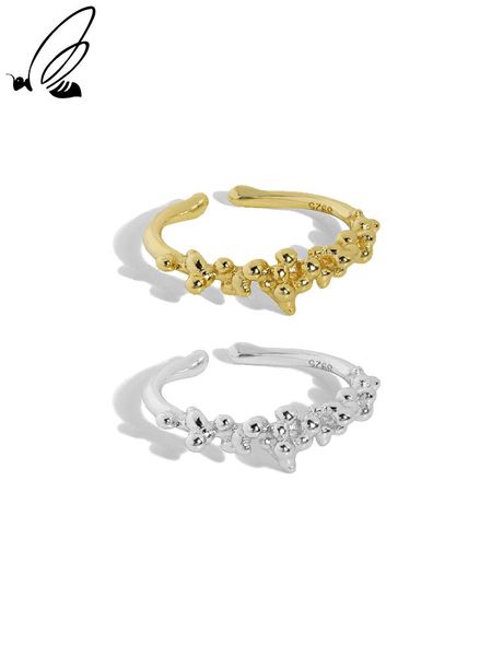 cluster rings s'steel sterling silver 925 ring niche design minimalist irregular texture gift for women aesthetic engagement 2021 fine, Golden;silver
cluster rings s'steel sterling silver 925 ring niche design minimalist irregular texture gift for women aesthetic engagement 2021 fine, Golden;silver