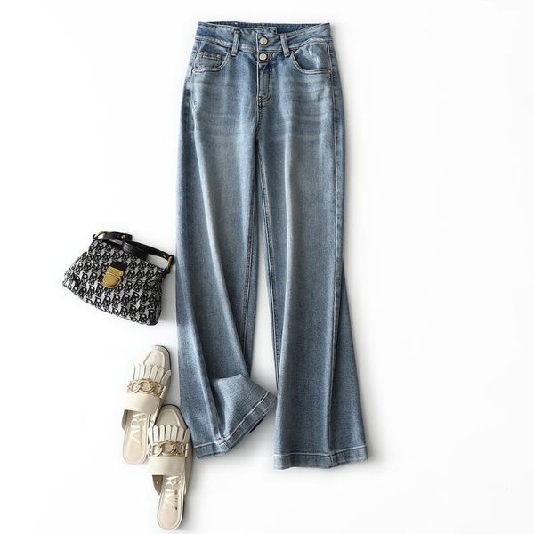 the four seasons' foreign style in spring of 2021 has a great sense strength and comfort. two button high waist men's jeans, Blue
the four seasons' foreign style in spring of 2021 has a great sense strength and comfort. two button high waist men's jeans, Blue