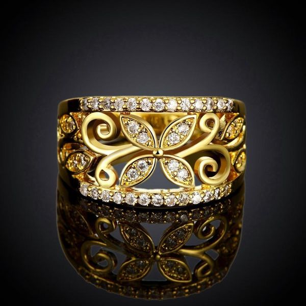 wedding rings fflacell luxury shiny micro pave cz moszircon clover flower ring engagement jewelry for woman girl gift party, Slivery;golden
wedding rings fflacell luxury shiny micro pave cz moszircon clover flower ring engagement jewelry for woman girl gift party, Slivery;golden