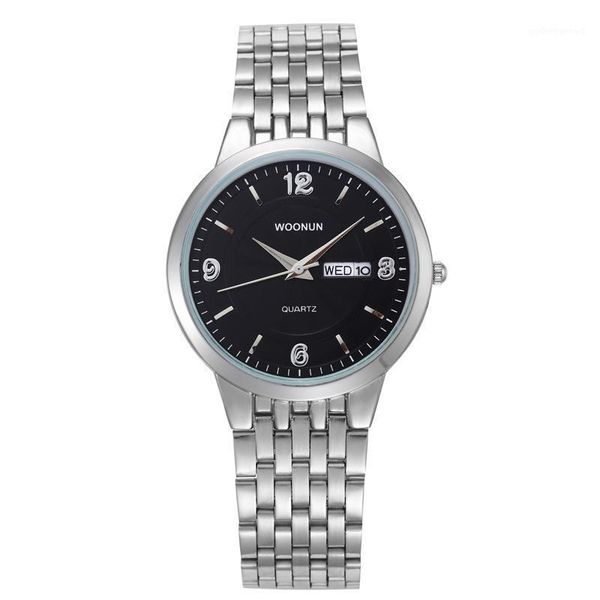 mens watches ultra thin silver steel quartz date day watch waterproof shockproof reloj uhren wristwatches, Slivery;brown
mens watches ultra thin silver steel quartz date day watch waterproof shockproof reloj uhren wristwatches, Slivery;brown