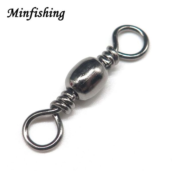 fishing hooks minfishing 100pcs/lot barrel swivel carbon steel rolling ocean connector hook
fishing hooks minfishing 100pcs/lot barrel swivel carbon steel rolling ocean connector hook