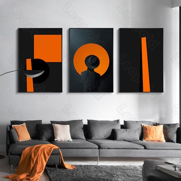 paintings modern style mural orange and black art shooting frameless poster home bedroom fresco living room decoration canvas painting
paintings modern style mural orange and black art shooting frameless poster home bedroom fresco living room decoration canvas painting