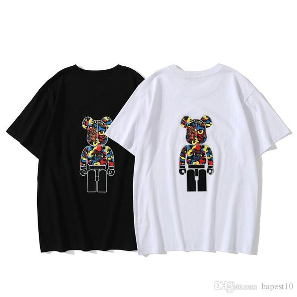 famous designer men's tee short-sleeved t-shirt color violent bear joint camouflage cotton comfortable summer size m-xxl, White;black
famous designer men's tee short-sleeved t-shirt color violent bear joint camouflage cotton comfortable summer size m-xxl, White;black
