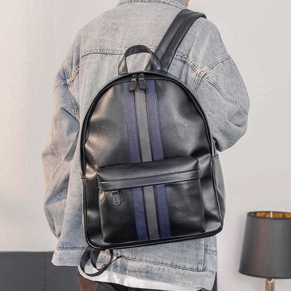 backpack mens ins fashion brand street fashion mens bag leather large capacity outdoor travel bag backpack student schoolbag
backpack mens ins fashion brand street fashion mens bag leather large capacity outdoor travel bag backpack student schoolbag
