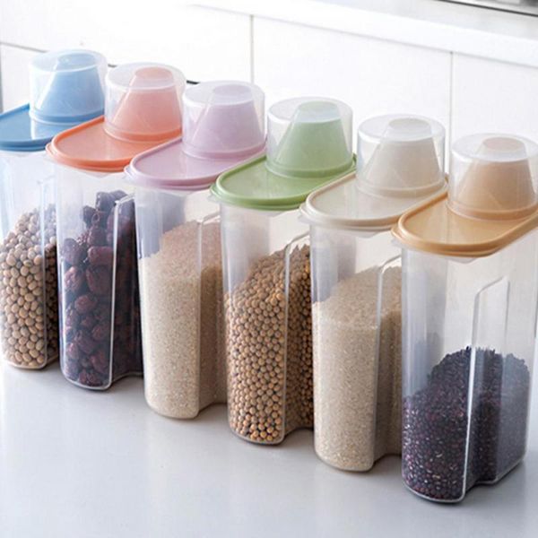 80% s 4pcs 1.9/2.5l kitchen airtight dry cereal flour storage box seal pot can grain rice container bottles & jars
80% s 4pcs 1.9/2.5l kitchen airtight dry cereal flour storage box seal pot can grain rice container bottles & jars