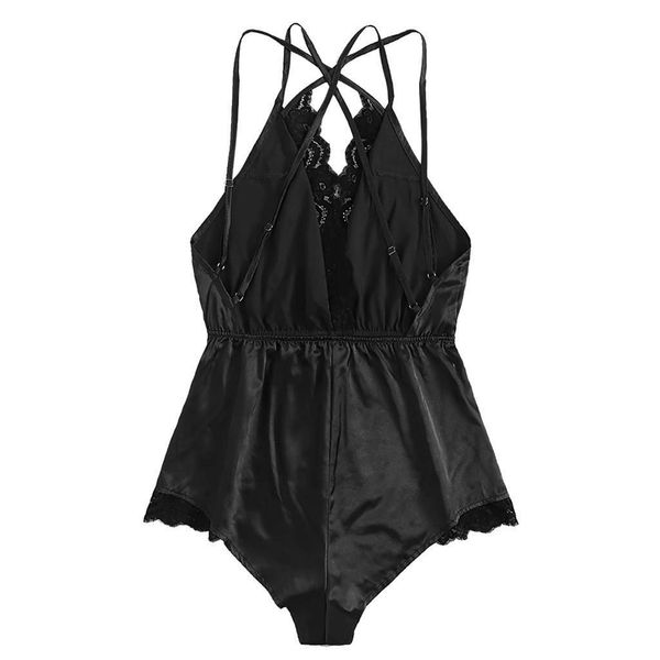 duobla women sleepwear pijama pajamas set lingerie bodysuit summer lace v neck shirt sleeve shorts sleeveless silk, Black;red
duobla women sleepwear pijama pajamas set lingerie bodysuit summer lace v neck shirt sleeve shorts sleeveless silk, Black;red