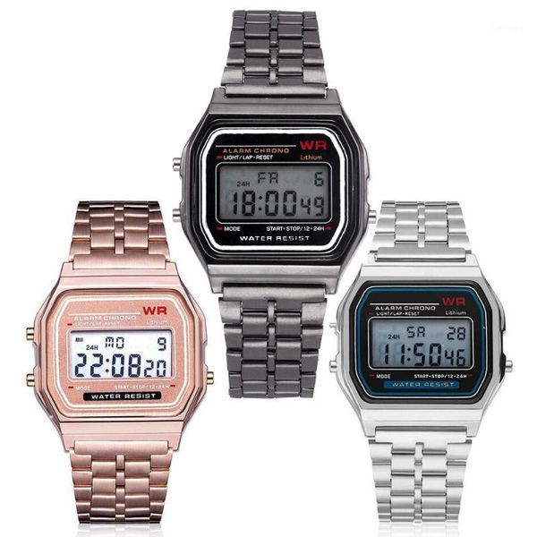 electronic watches men women led digital waterproof quartz watch stainless steel band golden wrist relogio masculino wristwatches, Slivery;brown
electronic watches men women led digital waterproof quartz watch stainless steel band golden wrist relogio masculino wristwatches, Slivery;brown