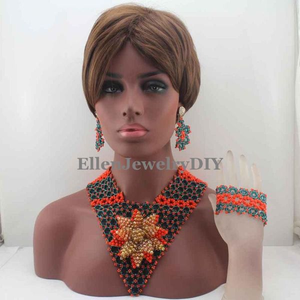 earrings & necklace latest fashion chocolate mix bridal women jewelry set statement chunky for wedding w13357, Silver
earrings & necklace latest fashion chocolate mix bridal women jewelry set statement chunky for wedding w13357, Silver