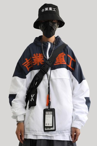 men's jackets outwear patchwork for men zipper hooded and coats 2021 autumn, Black;brown
men's jackets outwear patchwork for men zipper hooded and coats 2021 autumn, Black;brown