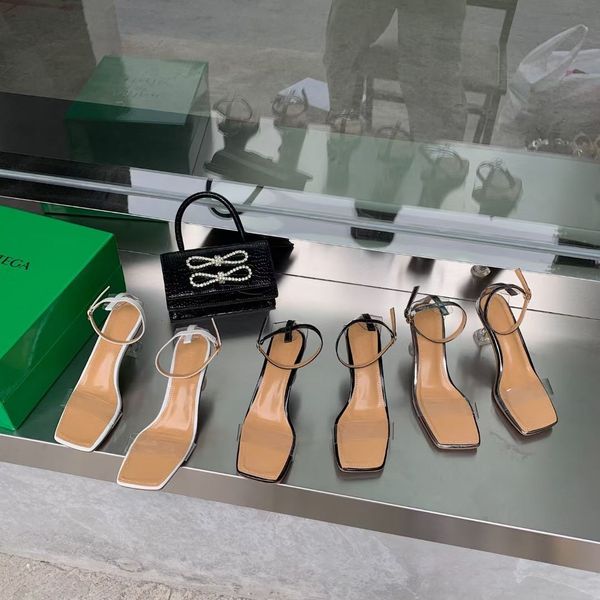 sandals pvc transparent women clear high heels ankle strap fashion ladies slides summer elegant dress shoes wedding pumps mules k5, Black
sandals pvc transparent women clear high heels ankle strap fashion ladies slides summer elegant dress shoes wedding pumps mules k5, Black