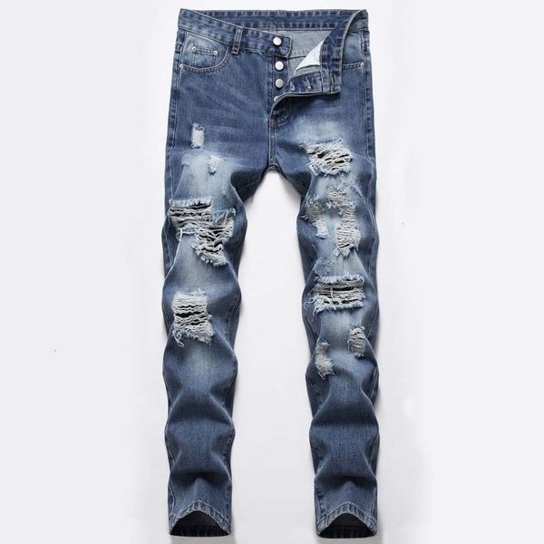 broek cross-border europe supply fashion men's jeans rights impaler street nostalgia personality, Blue
broek cross-border europe supply fashion men's jeans rights impaler street nostalgia personality, Blue