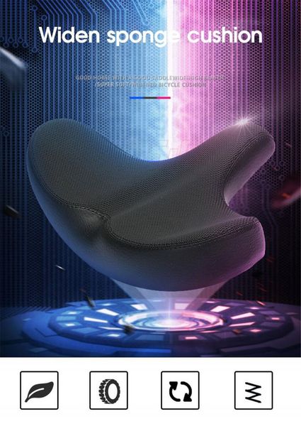 bike saddles bicycle saddle widens and comfortable sponge cushion mountain safe riding equipment
bike saddles bicycle saddle widens and comfortable sponge cushion mountain safe riding equipment
