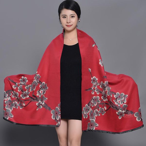 scarves fall winter elegant ladies double-sided warm feminine scarf retro style tassel shawl jacquard comfortable blanket cloak, Blue;gray
scarves fall winter elegant ladies double-sided warm feminine scarf retro style tassel shawl jacquard comfortable blanket cloak, Blue;gray