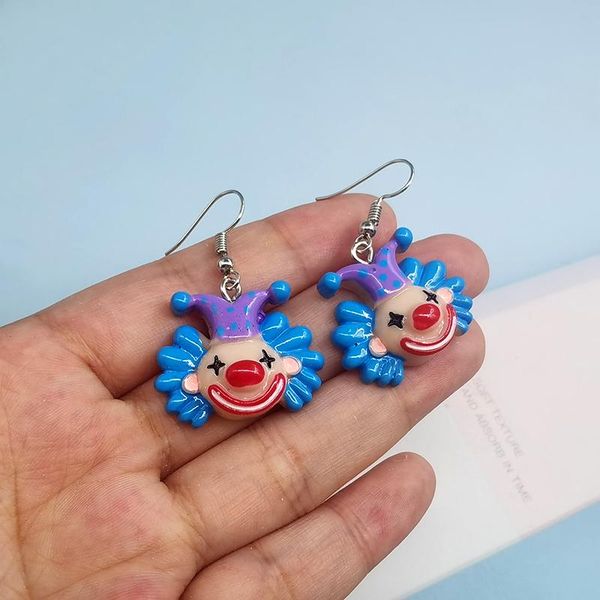 dangle & chandelier 1pair hobo cute fuuny clown joker earrings for women girl korea unique drop earings jewelry christmas gift ec438, Silver
dangle & chandelier 1pair hobo cute fuuny clown joker earrings for women girl korea unique drop earings jewelry christmas gift ec438, Silver