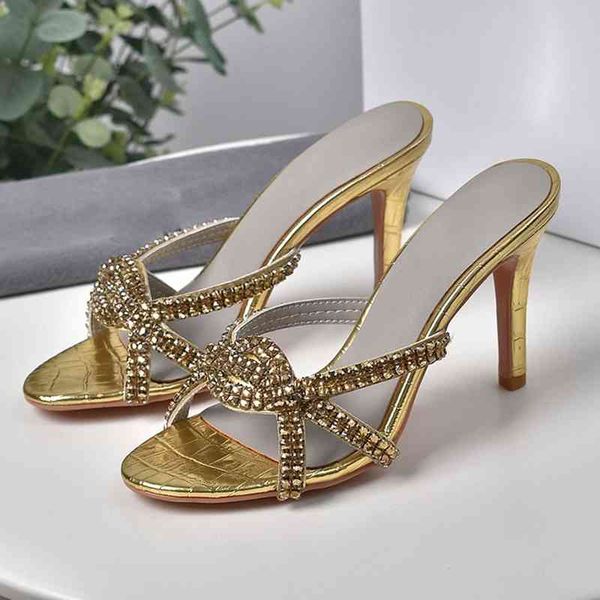 summer high heel slippers woman bling crystal sandals party dress shoes slides for ladies rhinestone sandalias 2021, Black
summer high heel slippers woman bling crystal sandals party dress shoes slides for ladies rhinestone sandalias 2021, Black