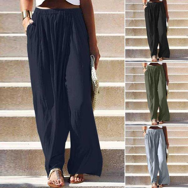women's pants & capris capris stylish wide leg trousers casual elastic waist long pantalon palazzo female solid turnip plus 0f1g, Black;white
women's pants & capris capris stylish wide leg trousers casual elastic waist long pantalon palazzo female solid turnip plus 0f1g, Black;white