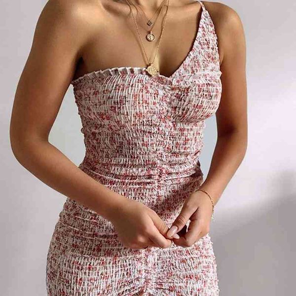 summer new women one shoulder indi ruched mini dress beige floral holiday beach female mini dress 210413, Black;gray
summer new women one shoulder indi ruched mini dress beige floral holiday beach female mini dress 210413, Black;gray