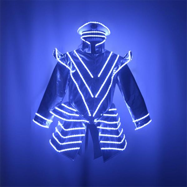 party decoration m12 ballroom dance led costumes luminous light dj wears robot suit bar dress clothing show outfits perform jacket hats
party decoration m12 ballroom dance led costumes luminous light dj wears robot suit bar dress clothing show outfits perform jacket hats
