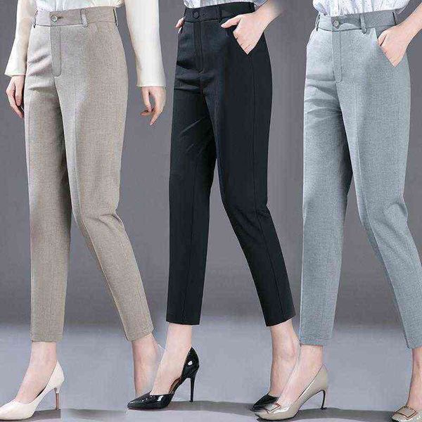 autumn elegant suit pants women high waist fashion office lady pencil straight trousers casual plus size 211124, Black;white
autumn elegant suit pants women high waist fashion office lady pencil straight trousers casual plus size 211124, Black;white