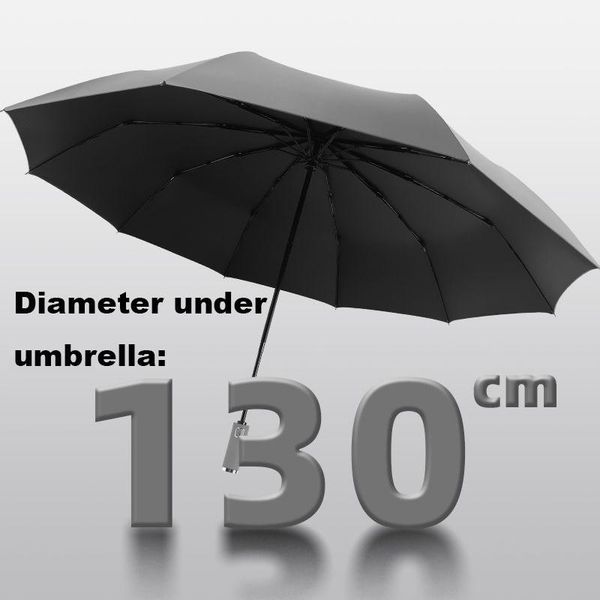 umbrellas 130 cm big size umbrella men rain woman windproof large paraguas male women sun 3 folding outdoor parapluie
umbrellas 130 cm big size umbrella men rain woman windproof large paraguas male women sun 3 folding outdoor parapluie