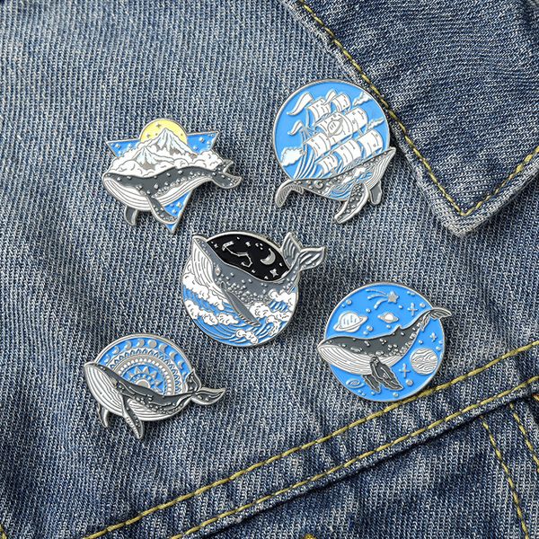 vintage round shape whale boat enamel brooches pin for women fashion dress coat shirt demin metal funny brooch pins badges promotion gift 20, Gray
vintage round shape whale boat enamel brooches pin for women fashion dress coat shirt demin metal funny brooch pins badges promotion gift 20, Gray