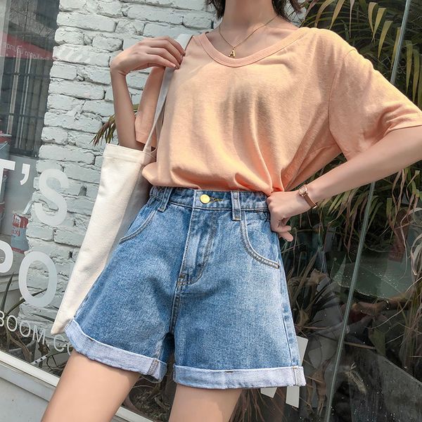 women's shorts summer calsa jeans feminino blue woman high waist denim womens krotkie spodenki damskie jeansowe casual plfz, White;black
women's shorts summer calsa jeans feminino blue woman high waist denim womens krotkie spodenki damskie jeansowe casual plfz, White;black