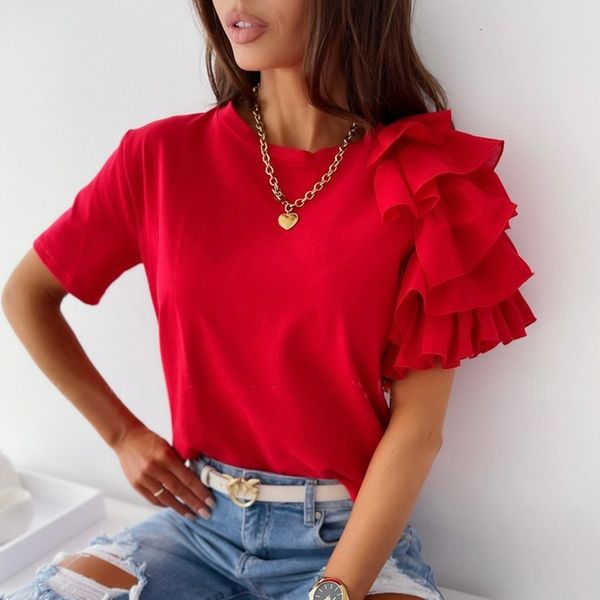 women's t-shirt summer short solid color t-shirt asymmetrical lace o neck casual girls t-shirts office lady female party shirt, White
women's t-shirt summer short solid color t-shirt asymmetrical lace o neck casual girls t-shirts office lady female party shirt, White