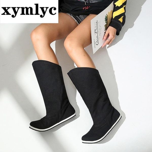 boots shoes woman fashion winter women's ladies costume retro court mid-calf big size, Black
boots shoes woman fashion winter women's ladies costume retro court mid-calf big size, Black