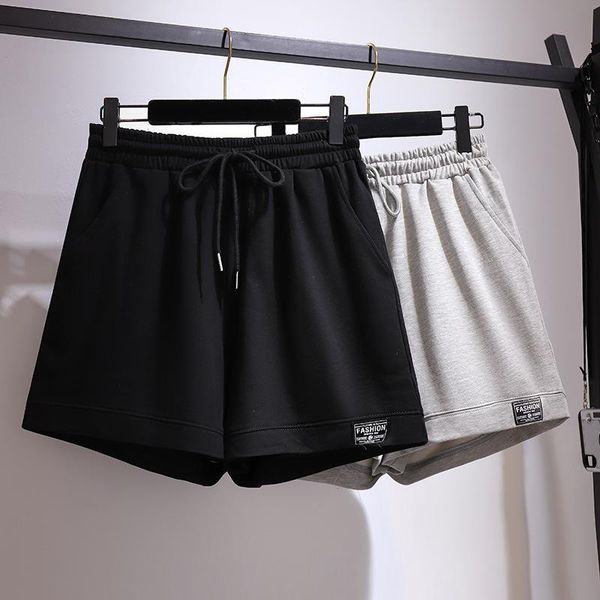 women's shorts 150kg plus size 3xl 4xl 5xl 6xl summer college style loose solid elastic waist wide-leg black grey 2021, White;black
women's shorts 150kg plus size 3xl 4xl 5xl 6xl summer college style loose solid elastic waist wide-leg black grey 2021, White;black
