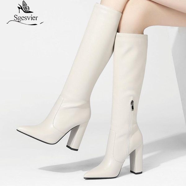 boots sgesvier women zip thick high heels ladies knee fashion solid color winter office female 2021, Black
boots sgesvier women zip thick high heels ladies knee fashion solid color winter office female 2021, Black