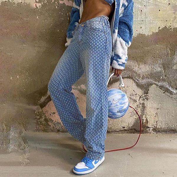 women's jeans women vintage denim pants high-waist trousers hollow ripped party club loose straight bottoms 90s harajuku streetwear, Blue
women's jeans women vintage denim pants high-waist trousers hollow ripped party club loose straight bottoms 90s harajuku streetwear, Blue