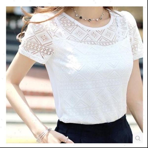 office white lace short sleeve womens shirt plus size korean crochet hollow out camisas femininas qz
office white lace short sleeve womens shirt plus size korean crochet hollow out camisas femininas qz