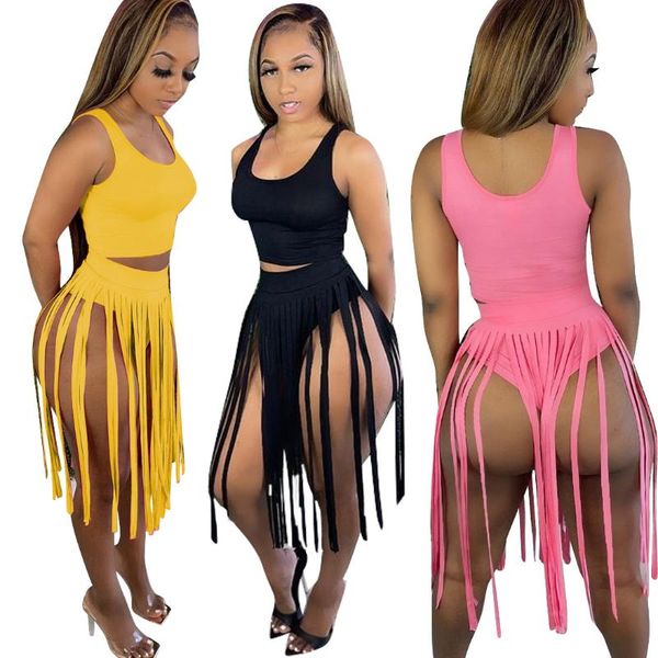 women's tracksuits fashion tassel vest t-shirt and shorts suit solid color summer two piece set outfits woman tracksuit, Gray
women's tracksuits fashion tassel vest t-shirt and shorts suit solid color summer two piece set outfits woman tracksuit, Gray