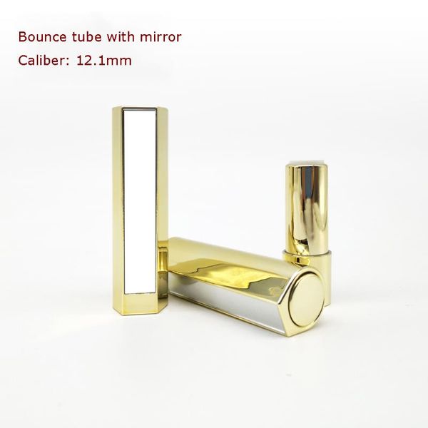 storage bottles & jars 10pcs-50pcs 12.1mm empty press the bouncing lipstick tube with mirror golden high-quality diy tubes packaging materia
storage bottles & jars 10pcs-50pcs 12.1mm empty press the bouncing lipstick tube with mirror golden high-quality diy tubes packaging materia