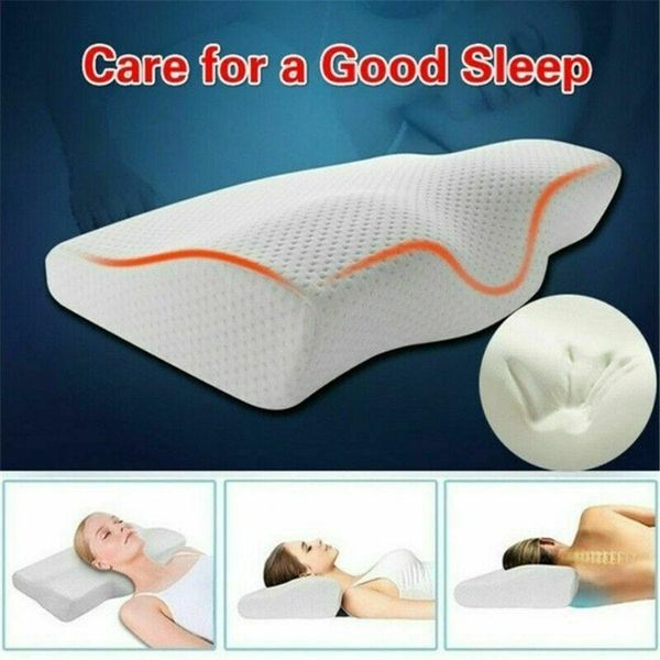 pillow slow rebound memory foam cervical contour neck pain anti snore health ergonomic protection
pillow slow rebound memory foam cervical contour neck pain anti snore health ergonomic protection
