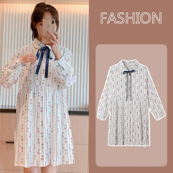 maternity dresses 6026# clothes nursing dress spring autumn floral a line breastfeeding, White
maternity dresses 6026# clothes nursing dress spring autumn floral a line breastfeeding, White
