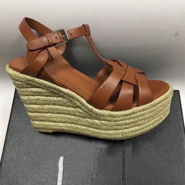 prowow open toe thick heel genuine leather shoes woven platform woman high sandals luxury designer zapatos de mujer dress, Black
prowow open toe thick heel genuine leather shoes woven platform woman high sandals luxury designer zapatos de mujer dress, Black