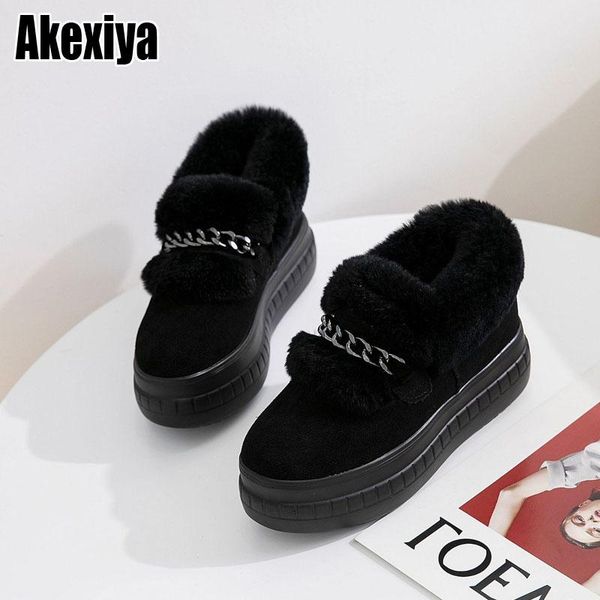 boots warm high heels platform ankle genuine leather winter shoes women snow slip on for wedge, Black
boots warm high heels platform ankle genuine leather winter shoes women snow slip on for wedge, Black