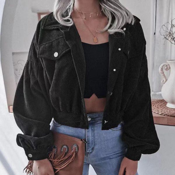 women's jackets 2021 spring autumn fashion casusal vintage woman jacket plain button patchwork long sleeve slim women short, Black;brown
women's jackets 2021 spring autumn fashion casusal vintage woman jacket plain button patchwork long sleeve slim women short, Black;brown