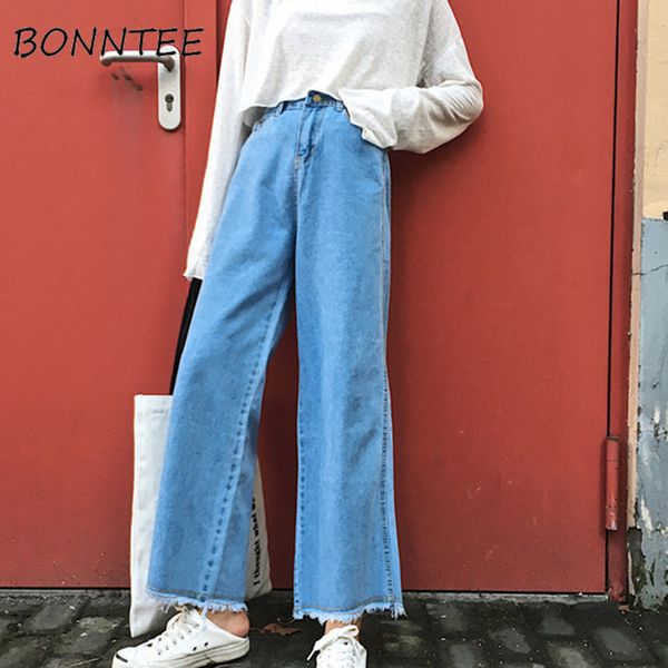 women's jeans women solid zipper casual pockets simple all-match wide leg pants womens chic loose korean style students daily fashion 0, Blue
women's jeans women solid zipper casual pockets simple all-match wide leg pants womens chic loose korean style students daily fashion 0, Blue
