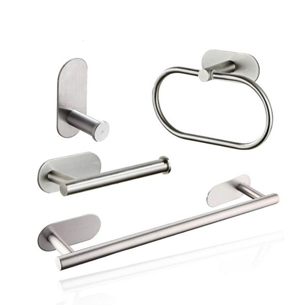 bath accessory set stainless steel silver bathroom hardware towel rack toilet paper holder bar hook accessories don't drilling
bath accessory set stainless steel silver bathroom hardware towel rack toilet paper holder bar hook accessories don't drilling