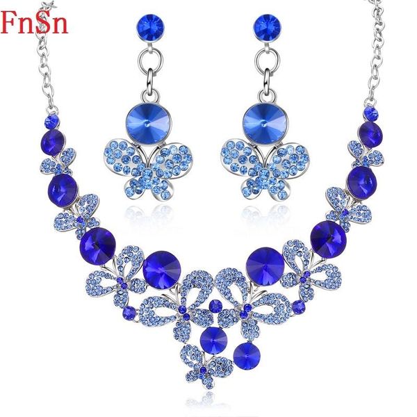 earrings & necklace fnsn2021 fashion butterfly rhinestone wedding jewelry sets for women colorful crystal prom party necklaces earring gift, Silver
earrings & necklace fnsn2021 fashion butterfly rhinestone wedding jewelry sets for women colorful crystal prom party necklaces earring gift, Silver