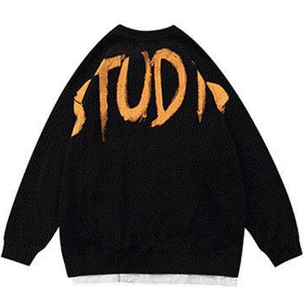 men's hoodies & sweatshirts hip hop men's hoodie, graffiti printed cotton sweater, lovers' loose street clothes, harajuku, au, Black
men's hoodies & sweatshirts hip hop men's hoodie, graffiti printed cotton sweater, lovers' loose street clothes, harajuku, au, Black