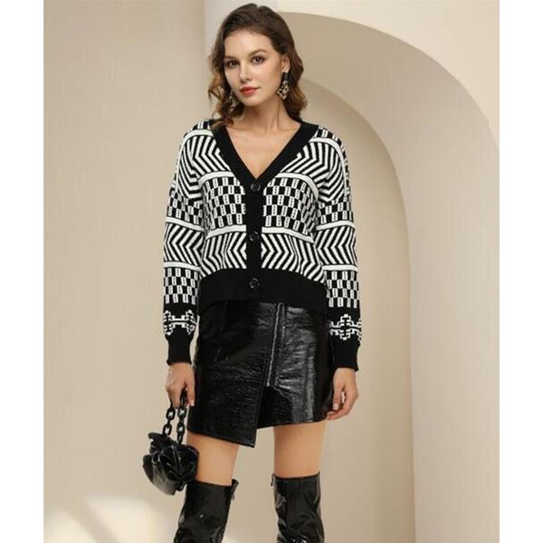 women's knits & tees women’s button down knit cardigan long sleeve v neck geometric print loose sweater autumn winter casual fash, White
women's knits & tees women’s button down knit cardigan long sleeve v neck geometric print loose sweater autumn winter casual fash, White