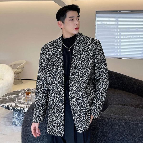 men's suits & blazers celebrity korean style slim fit casual blazer jacket suit vintage fashion trend luxury high sense coat men, White;black
men's suits & blazers celebrity korean style slim fit casual blazer jacket suit vintage fashion trend luxury high sense coat men, White;black