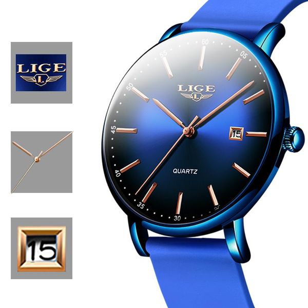 wristwatches 2021 fashion lige mens waterproof watches leather strap slim quartz casual business wrist watch brand male clock, Slivery;brown
wristwatches 2021 fashion lige mens waterproof watches leather strap slim quartz casual business wrist watch brand male clock, Slivery;brown
